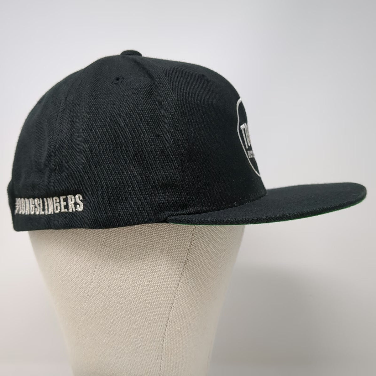 Yupoong Snapback Black One Size Toobs Distribution Longslingers Green Brim Hat
