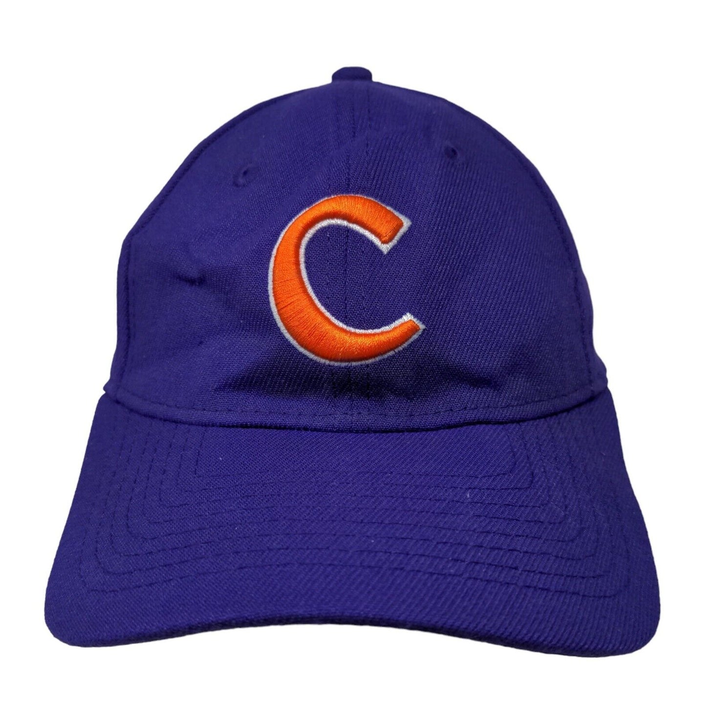 New Era Men's Fitted Hat Purple S-M Clemson Tigers Embroidered Logo
