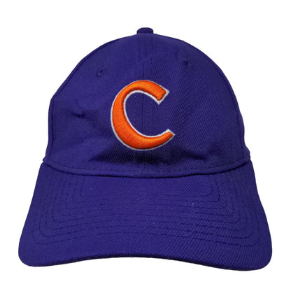 New Era Men's Fitted Hat Purple S-M Clemson Tigers Embroidered Logo
