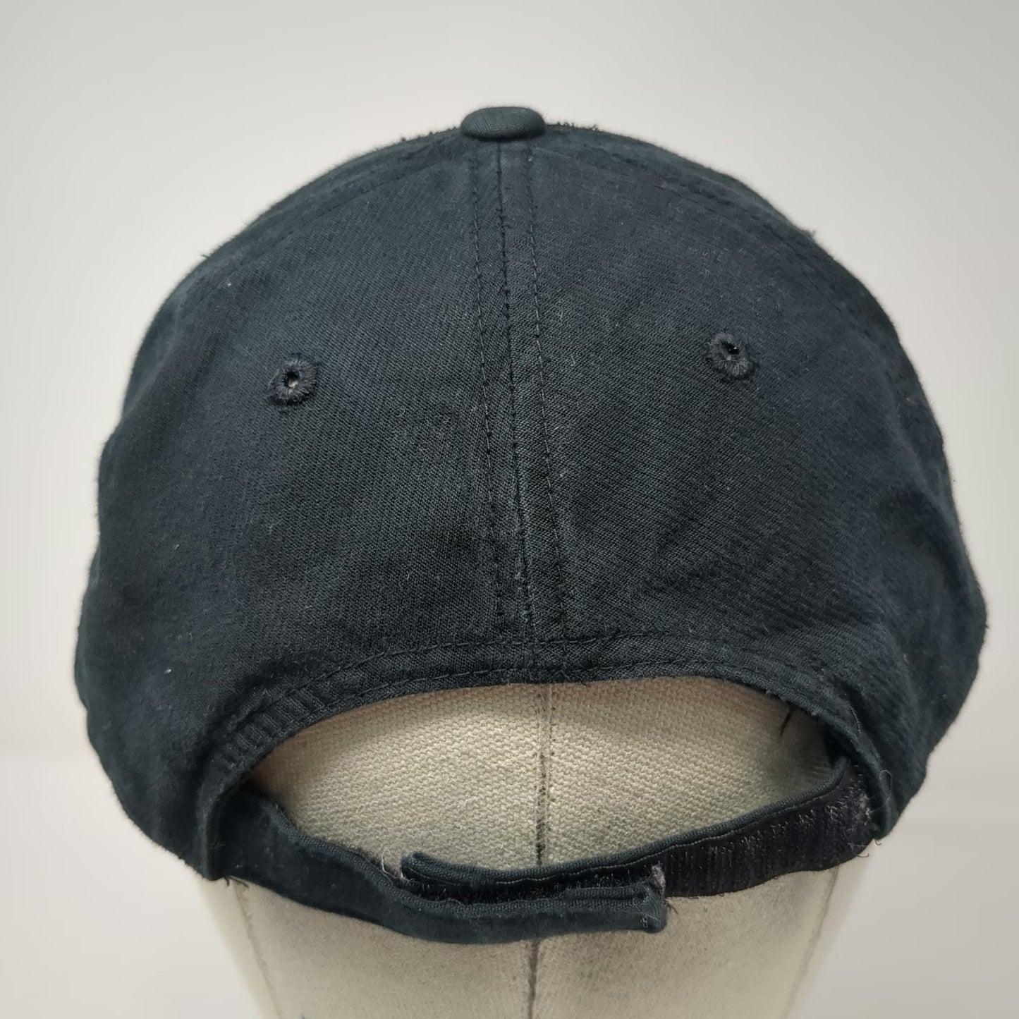 Port Authority Baseball Cap Black One Size Monroe Saints Hat Mesh Strapback