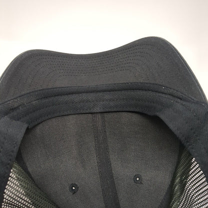 Columbia Patch Snapback Trucker Hat Black One Size Mesh Back 6 Panel