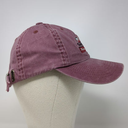Port Authority Baseball Cap Red One Size Sawtooth Physical Therapy Slideback hat