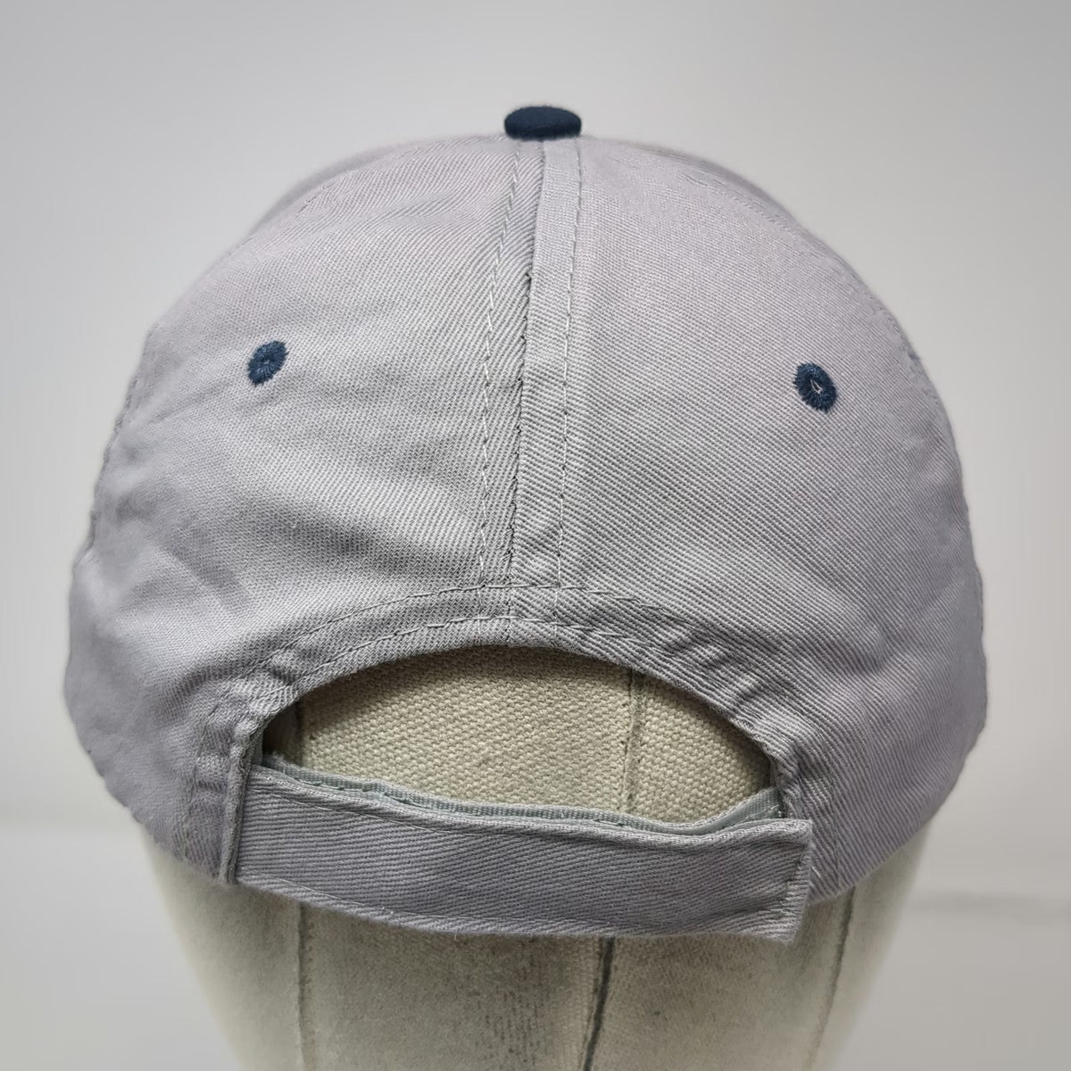 Seattle Shirt Company Baseball Cap Gray Blue One Size Skyline Space Needle Hat