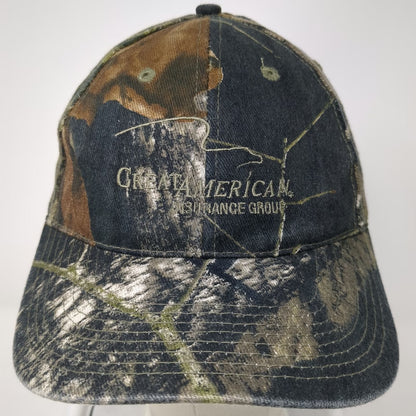 Daystone Baseball Cap Green Camo One Size Great American Insurance Group Hat