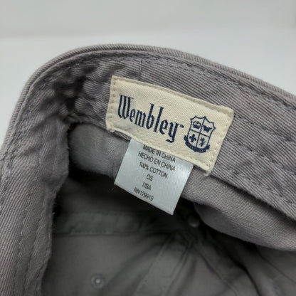Best Dad Ever Slideback Hat Gray One Size Adjustable Embroidered Wembley Cotton