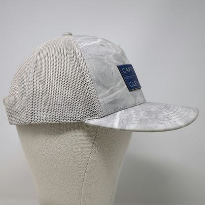 Richardson Trucker Hat Gray One Size Captains For Clean Water Mesh Snapback