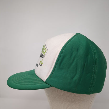 NACA Ontario Oregon Snapback Hat Green One Size Adjustable 6 Panel Otto