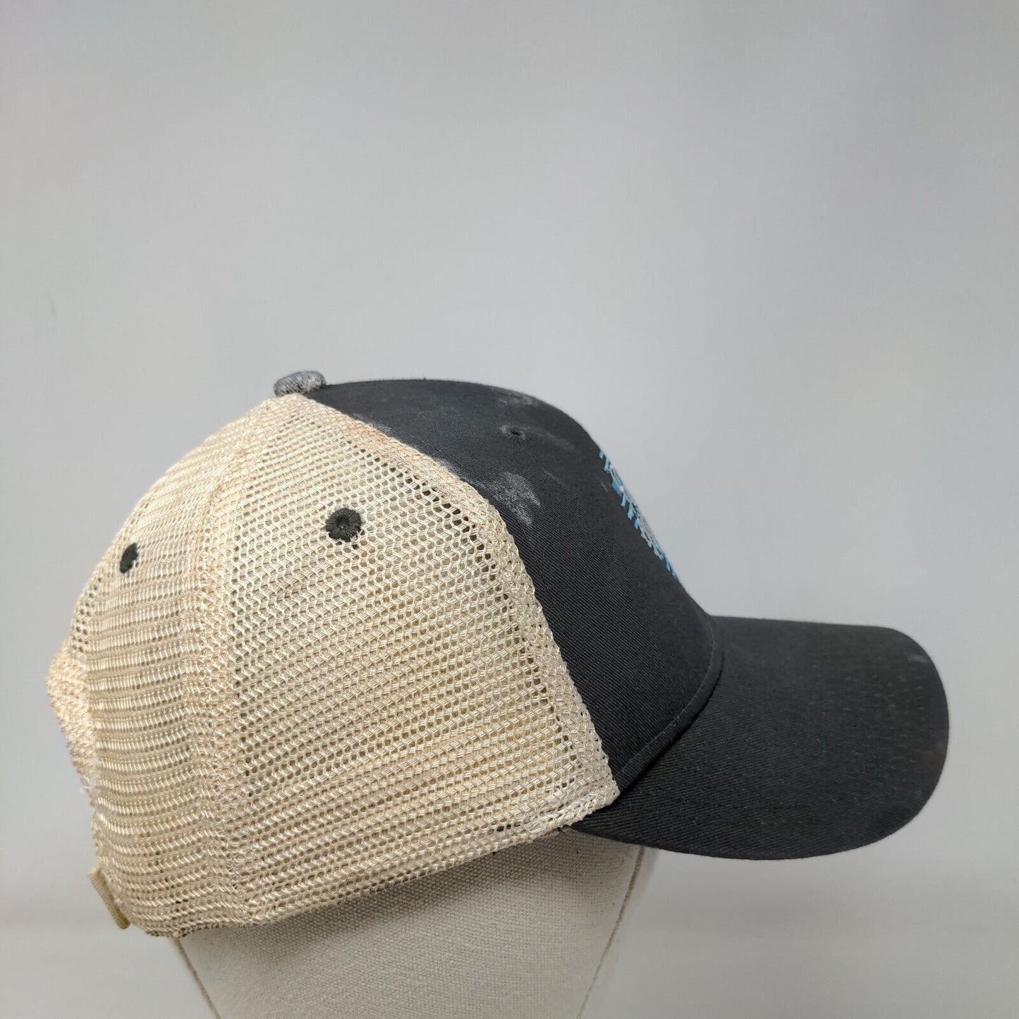 Fort Myers Brewing Co. Strapback Mesh Back Trucker Hat Gray One Size Ouray