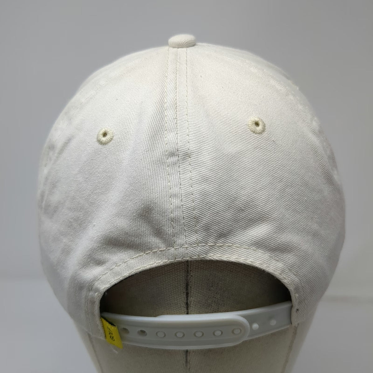 Golf Pride 5 Panel White Hat One Size Snapback Rainbow Worldwide 100% Cotton
