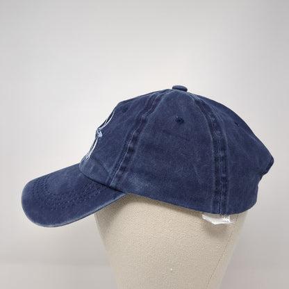 Mama Bear Slideback Hat Blue One Size Embroidered 6 Panel Outdoor