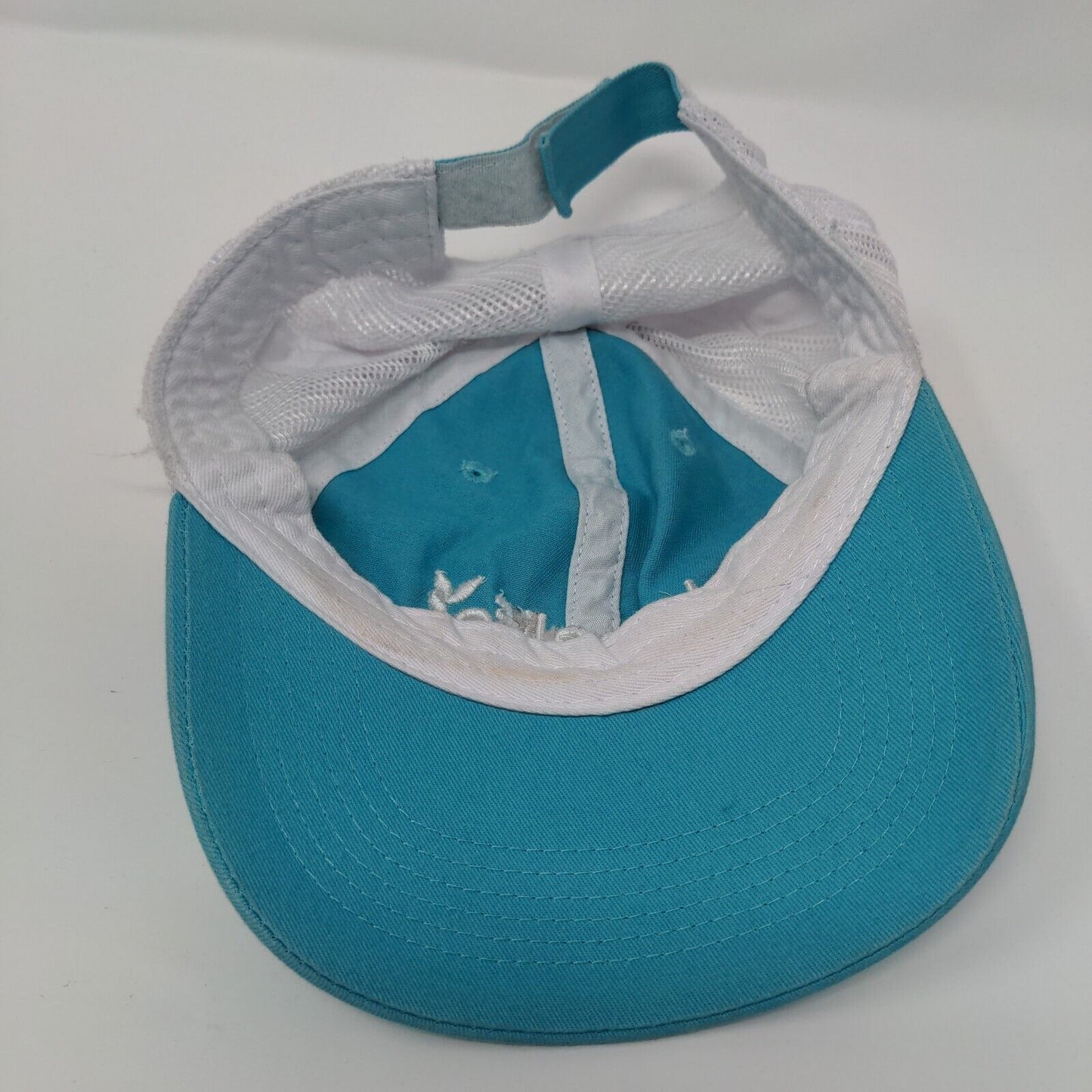 Herbalife Strapback Trucker Hat Blue OSFA Adjustable Embroidered Mesh Back