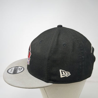 New Era 9Fifty Pro Football Hall of Fame Canton Ohio Snapback Hat Black Gray