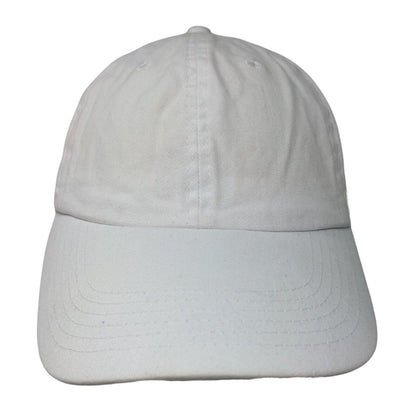 Urban Outfitters Slideback Hat White One Size Adjustable 6 Panel Blank