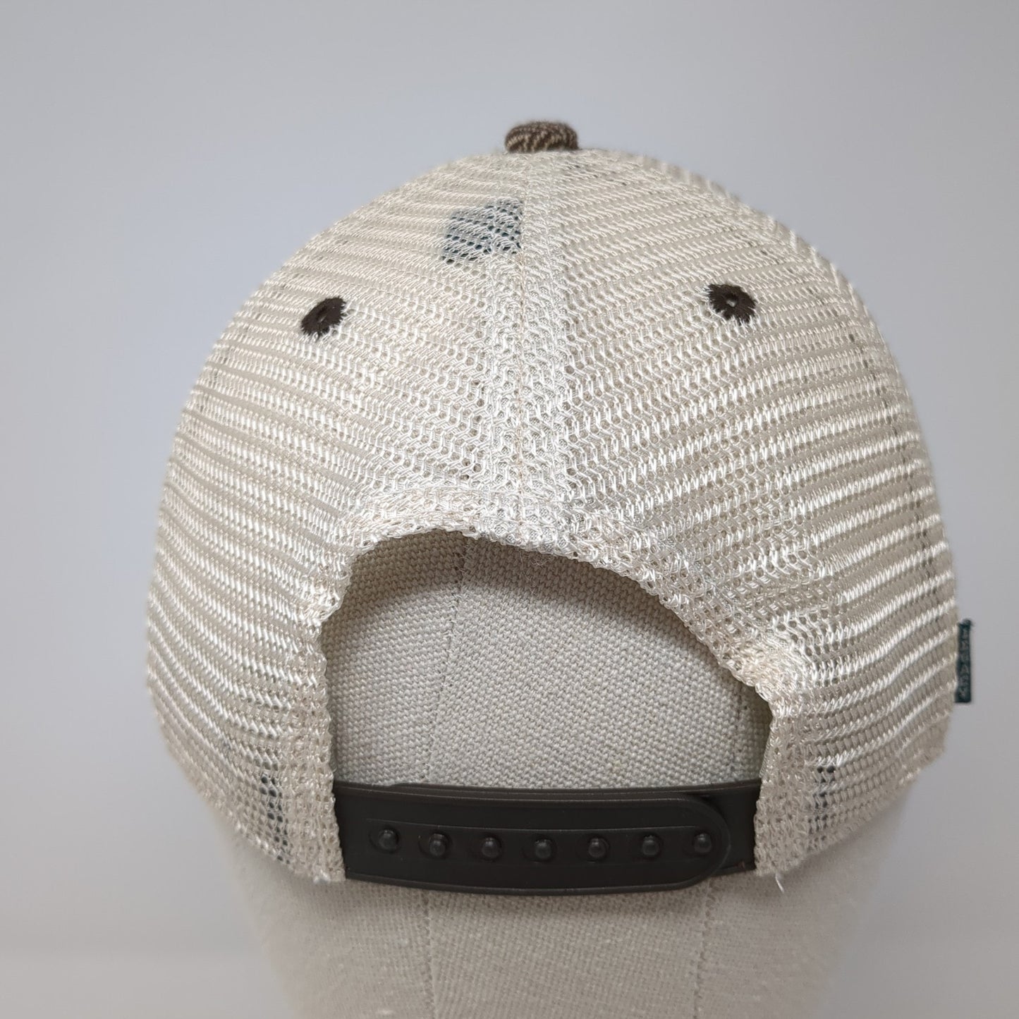 SoDak Snapback Mesh Back Trucker Hat Brown One Size Embroidered Legacy