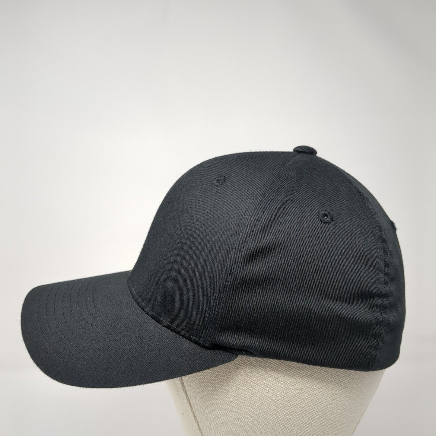 G45 You're Halfway There Fitted Hat Black S/M Embroidered Port Authority