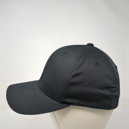 G45 You're Halfway There Fitted Hat Black S/M Embroidered Port Authority