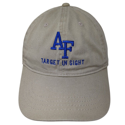 AF Target In Sight 2020 Slideback Baseball Cap Beige OS Adjustable Outdoor Cap
