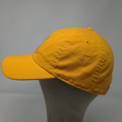 American Needle Men's Slideback Hat Yellow Adjustable Embroidered Blackwolf Run