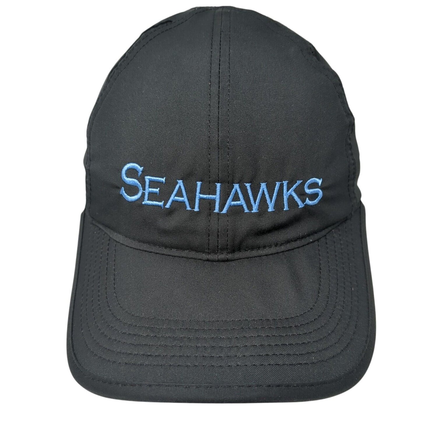 Seahawks Strapback Hat Black One Size Adjustable Embroidered Nike