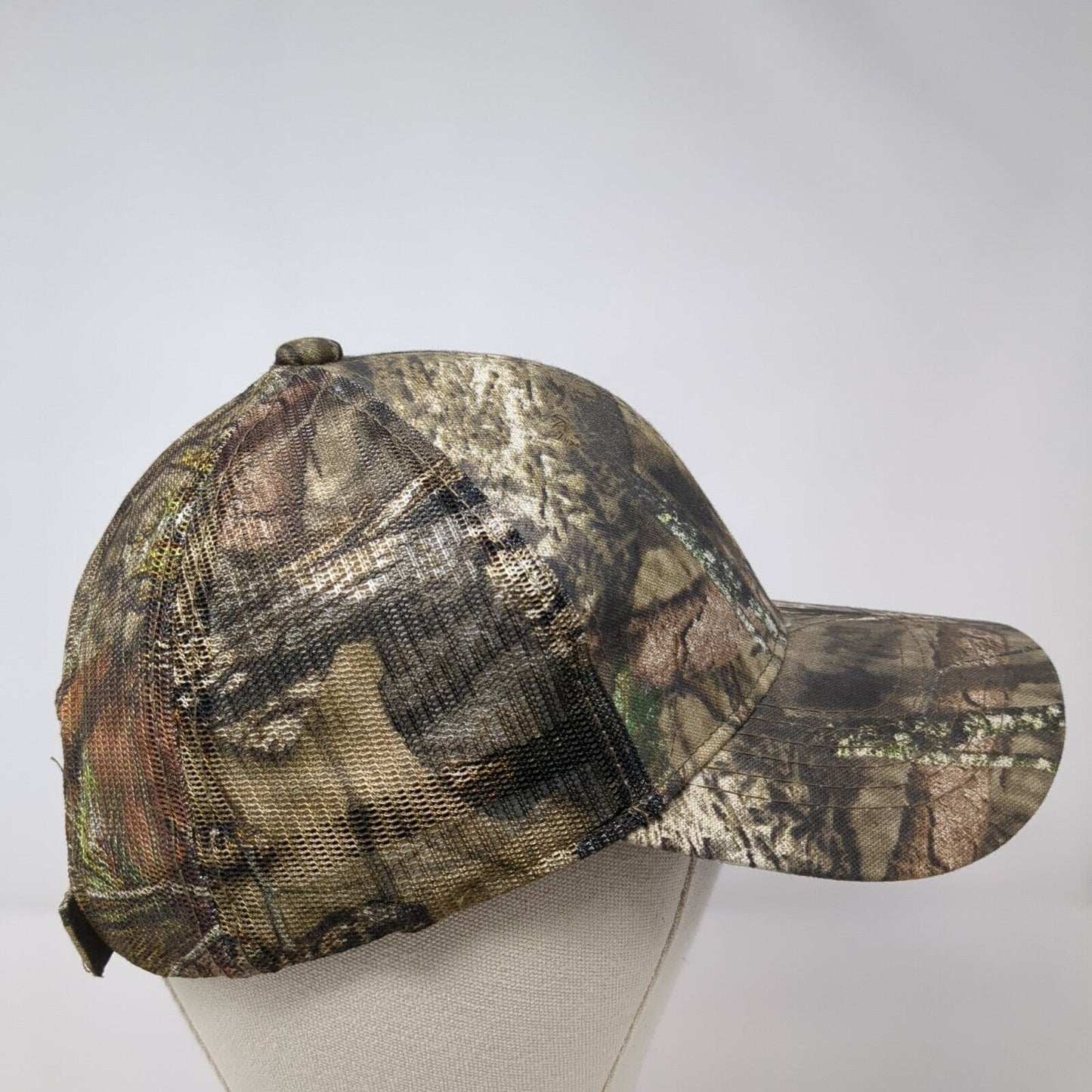 Signatures Strapback Hat Camouflage One Size Adjustable Vented Holes Blank