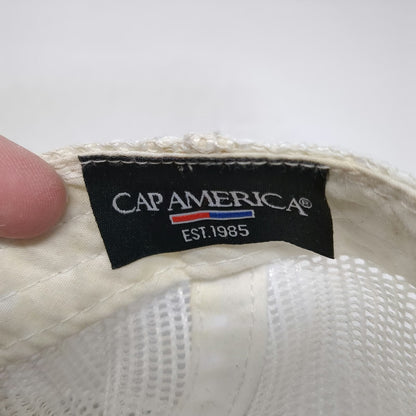 Cap America Trucker Hat Blue One Size Pentair Pool Snapback Mesh Back Service