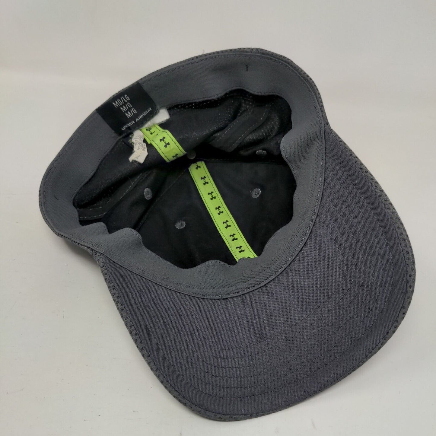 Under Armour Fitted Hat Medium/Large Embroidered Logo Vent Holes