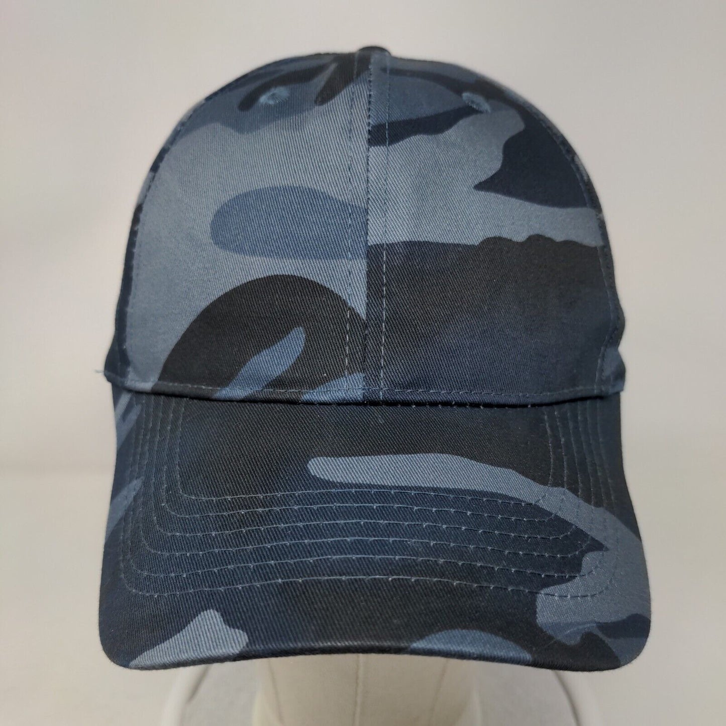 Rothco Strapback Hat Blue Camouflage OSFA Adjustable 6 Panel Blank