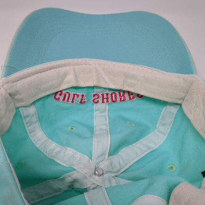 Gulf Shores Alabama Strapback Hat Blue OS Adjustable Embroidered Surf Style