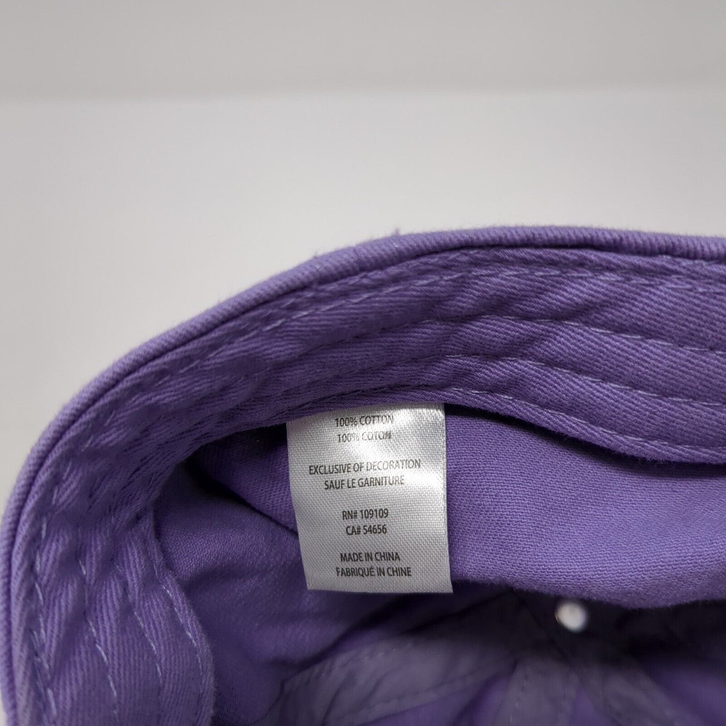 Hello Sunshine Life Is Good Slideback Hat Purple One Size Adjustable