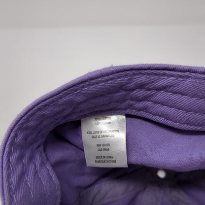 Hello Sunshine Life Is Good Slideback Hat Purple One Size Adjustable