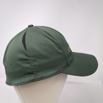 Nike LIVESTRONG Baseball Cap Green XL Yellow Swoosh Logo Fitted Hat