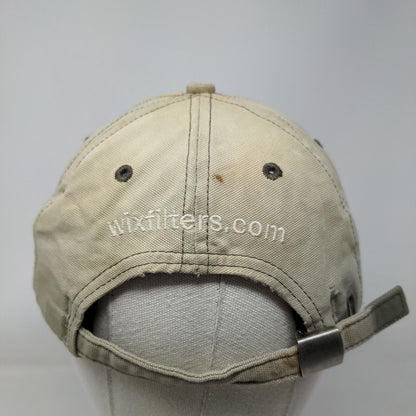 Wix Filters Slideback Hat Green One Size Adjustable Embroidered 6 Panel