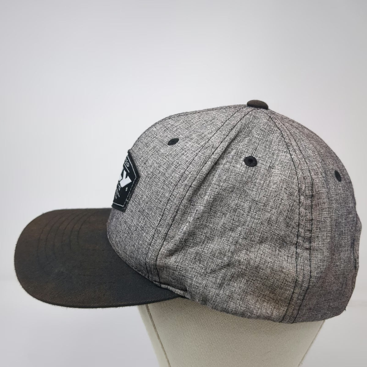 Fly Racing Snapback Hat Gray One Size Motocross Professional MX Equipment Gear