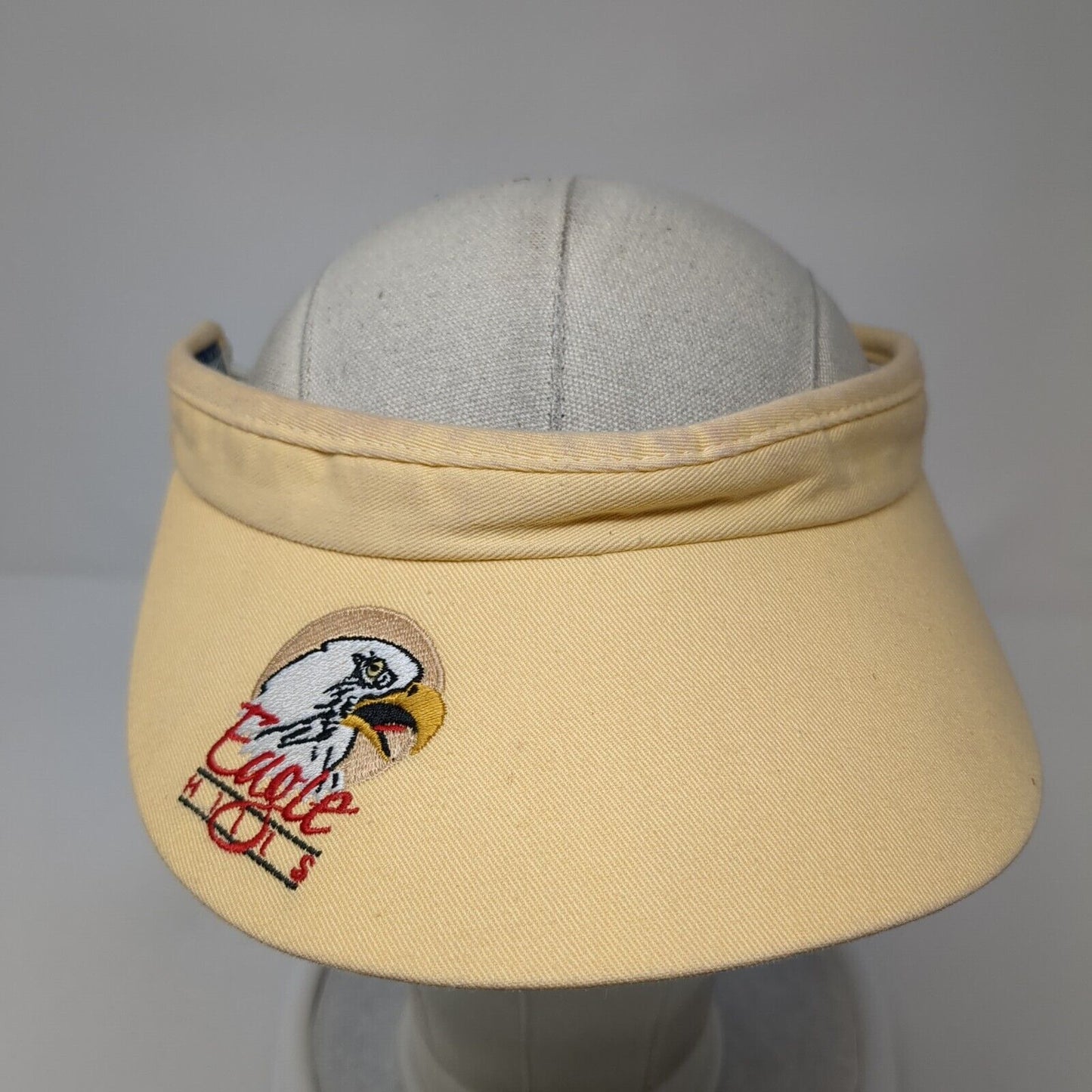 Eagle Mills Strapback Hat Tan One Size Adjustable Embroidered Town Talk