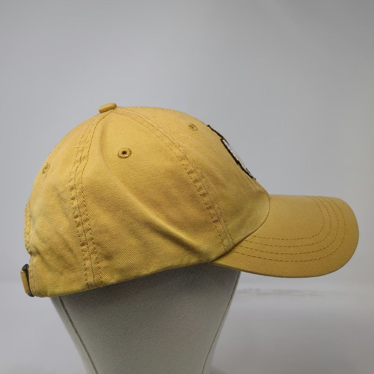 American Dry Goods Yellow Baseball Cap One Size Jackson Hole Wyoming Cotton Hat