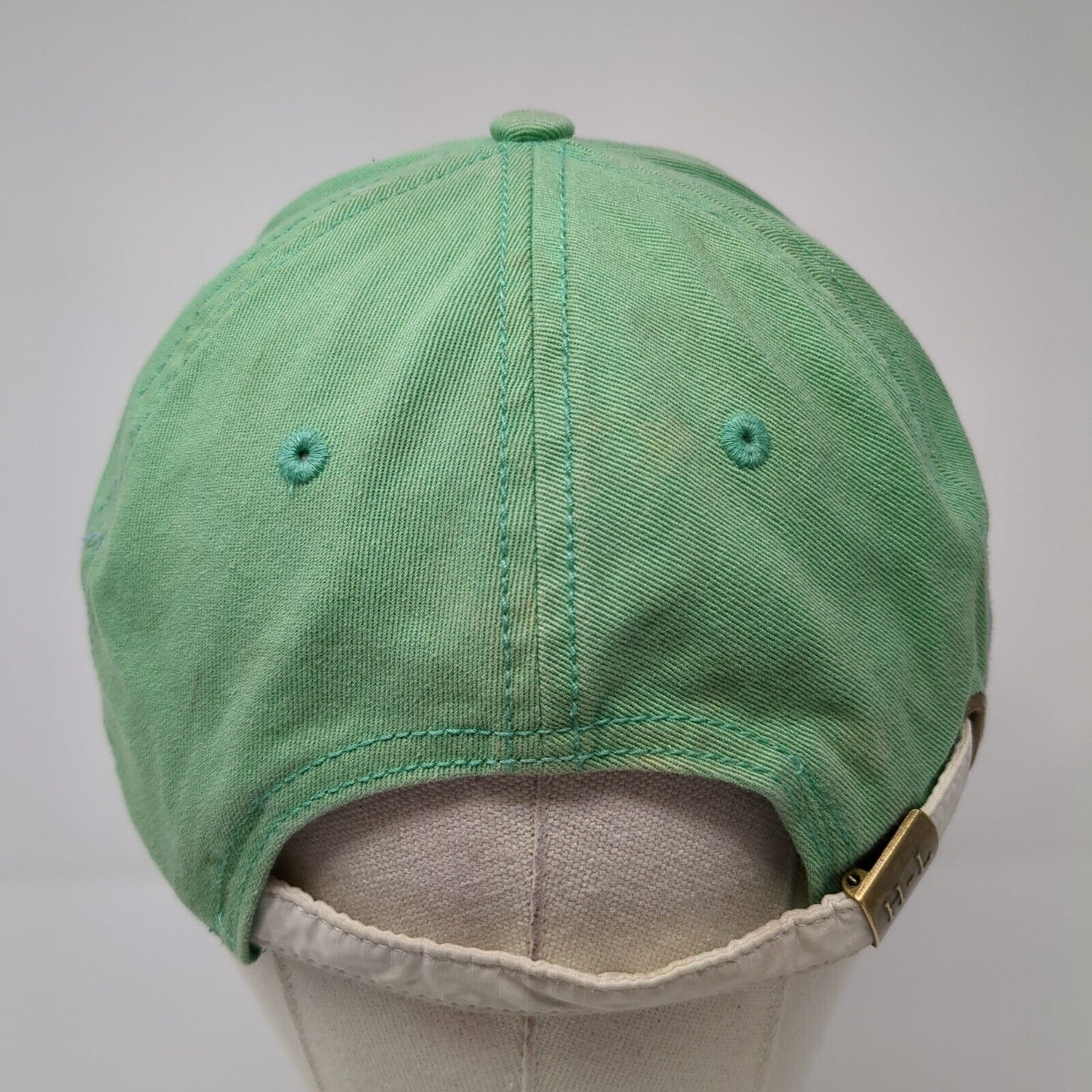 Lighthouse Slideback Hat Green One Size Adjustable Solid Harding Lane