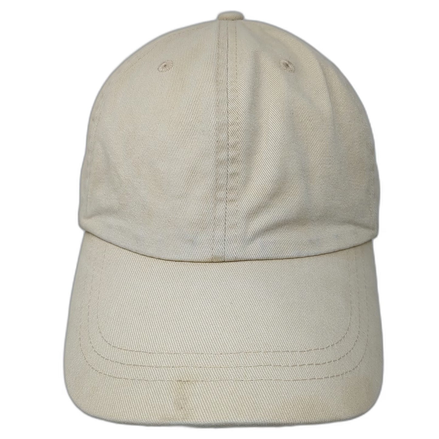 Route 66 Baseball Cap Beige One Size Slideback Curved Brim Plain Cotton Hat