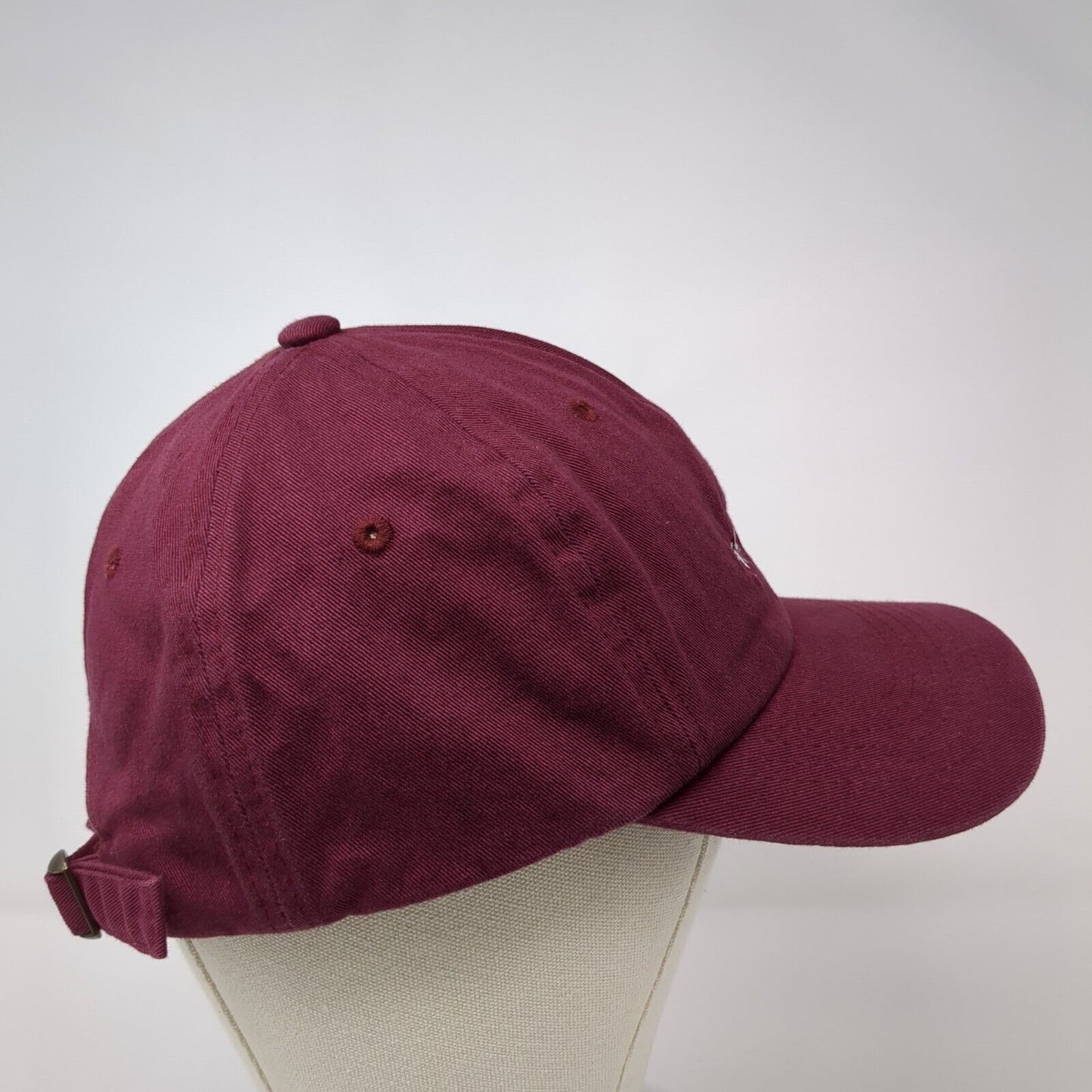 Savage AF Slideback Hat Red Burgundy OSFM Adjustable Embroidered