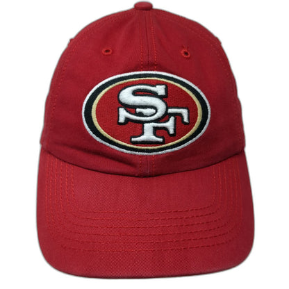 '47 San Francisco 49ers Baseball Cap Red S NFL Fitted Green Underbrim Hat