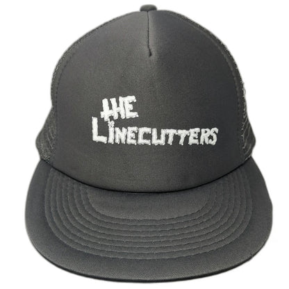 Otto Trucker Hat Gray One Size The Linecutters Mesh Snapback Foam Front Punk