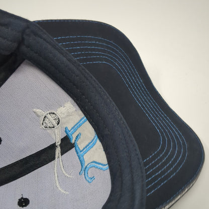 JTS Valley Baseball Cap Black OS Adjustable Embroidered 6 Panel 360 Apparel