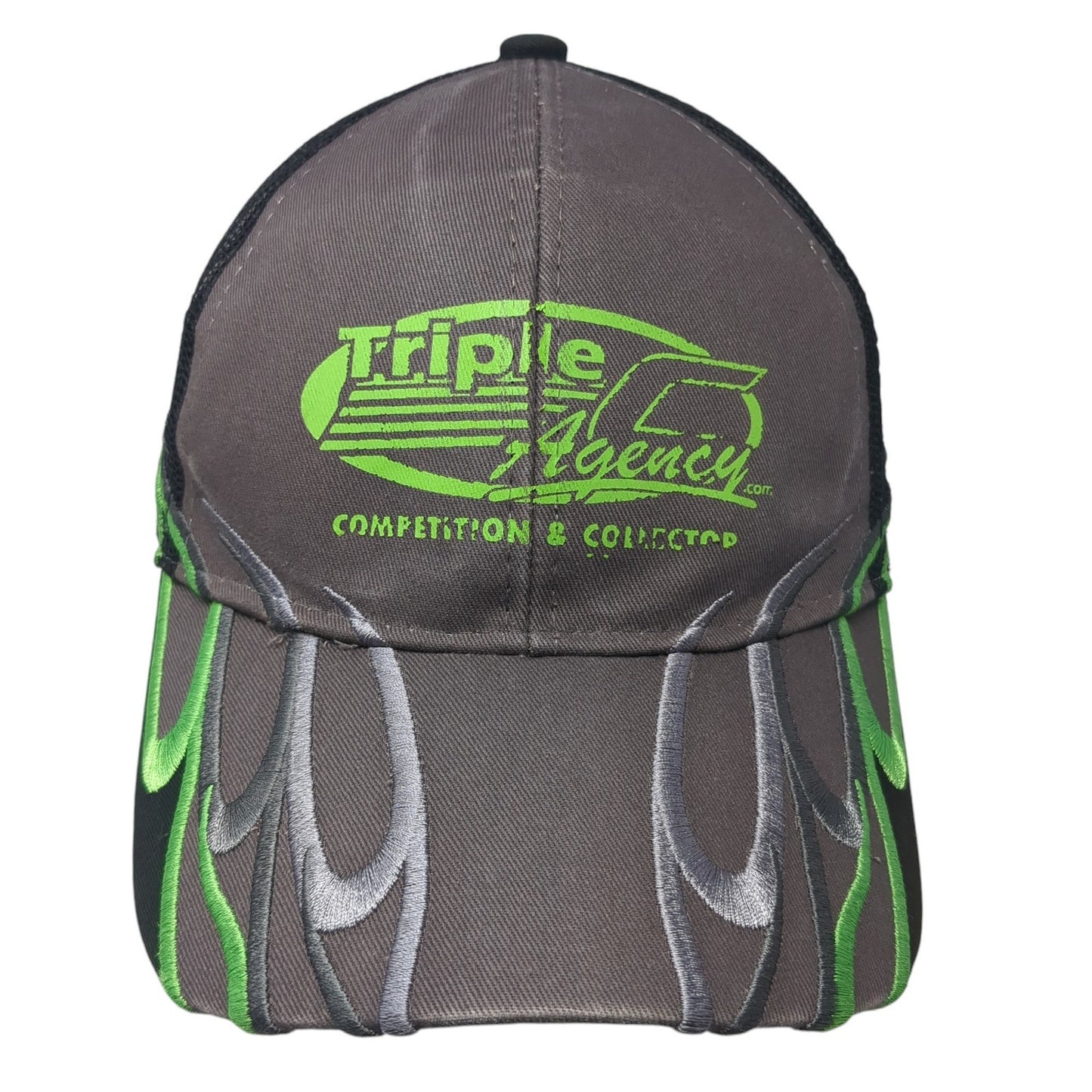 Triple C Agency Strapback Trucker Hat Multicolor One Size Mesh Back
