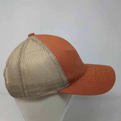 Stihl Men's Snapback Mesh Back Hat Orange Multicolor Embroidered Logo Official