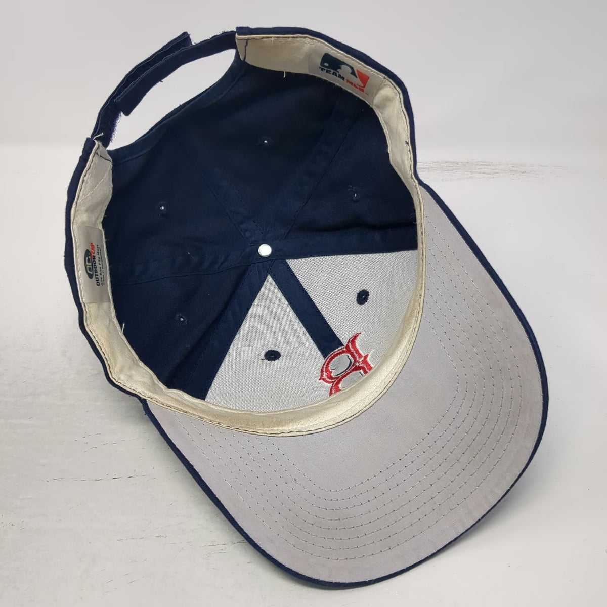 Boston Red Sox MLB Outdoor Cap Baseball Cap Blue Red White One Size Strapback