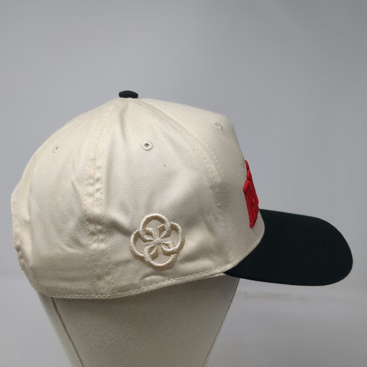 Otto 5 Panel Hat Beige Black One Size Bring It Saint Alphonsus Snapback Graphic