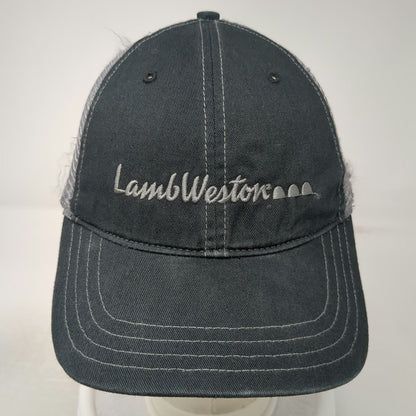 Richardson 111 Trucker Hat Black One Size Lamb Weston Agriculture Mesh Snapback