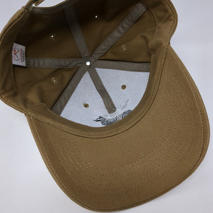 Sheep Dog Strapback Hat Brown One Size Adjustable Embroidered Rothco