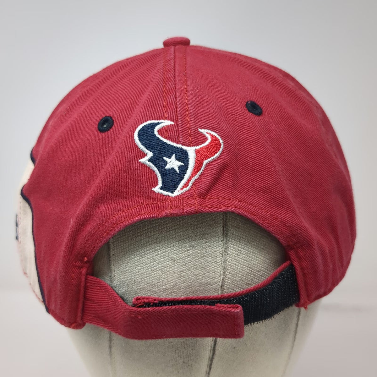 '47 Houston Texans NFL Red One Size Cap Strapback Embroidered Logo Helmet Hat