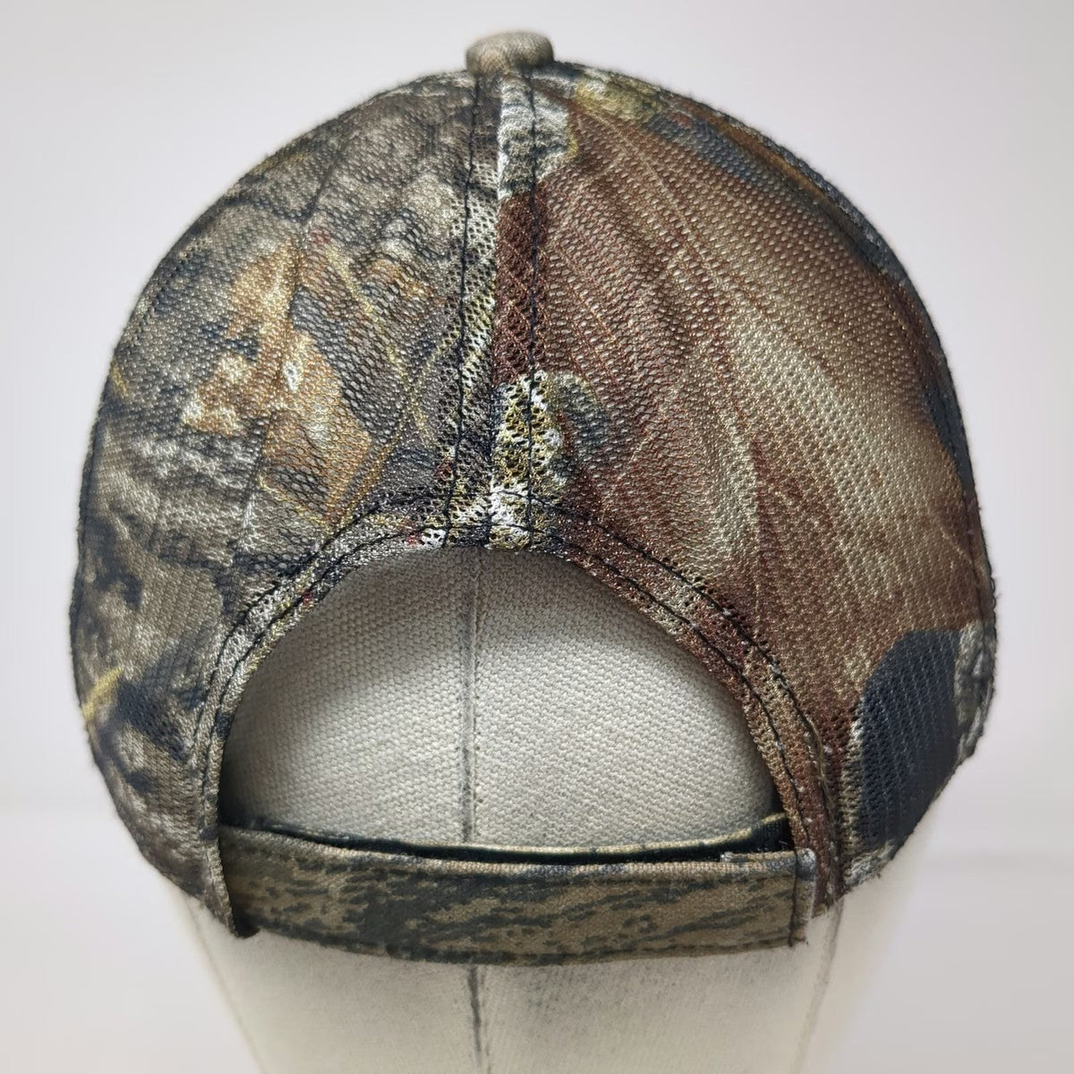 Outdoor Cap Baseball Cap Green One Size Camo Mesh Back Jet Wastewater Logo hat