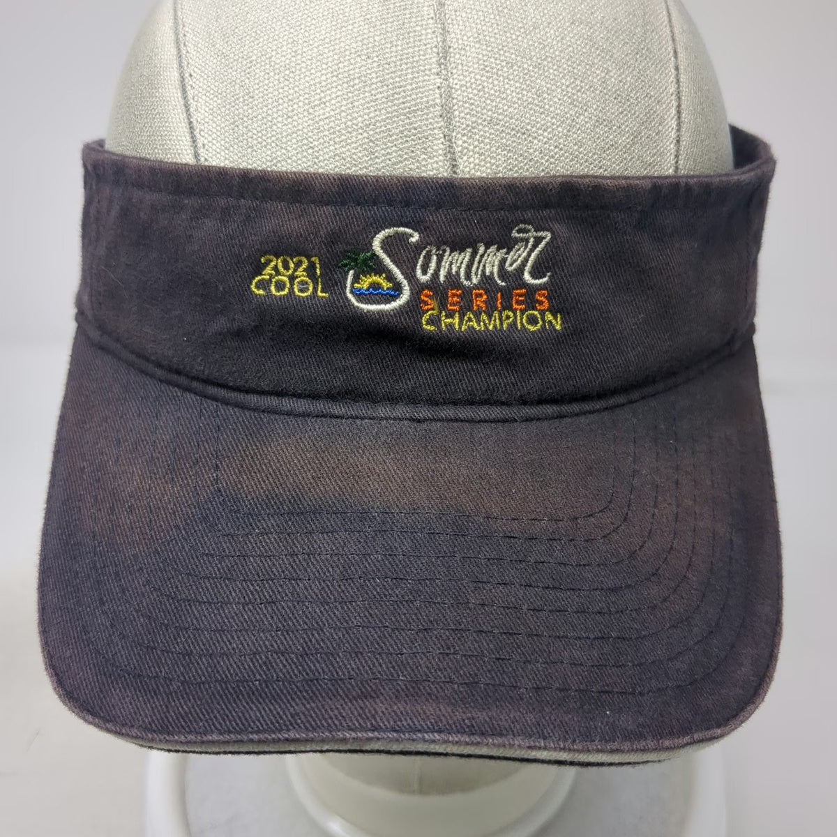 Vitronic Visor Blue One Size 2021 COOL Summer Series Champion Strapback Hat